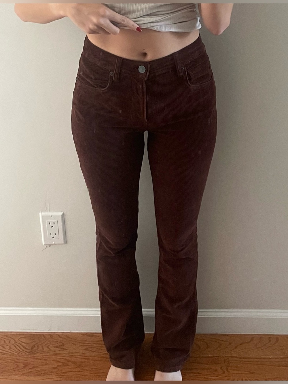 Reformation Peyton High Rise Bootcut Corduroy Pants - Size 25
